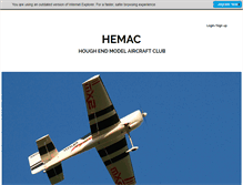Tablet Screenshot of hemac.co.uk
